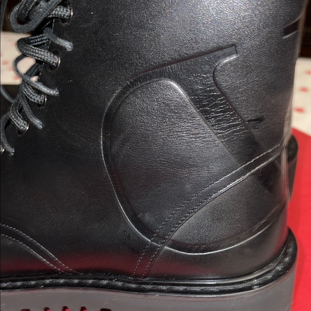 Black Combat Boots - Picture 6 of 10